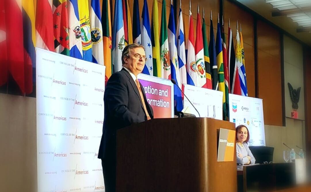 El canciller Marcelo Ebrard. Foto: Especial 
