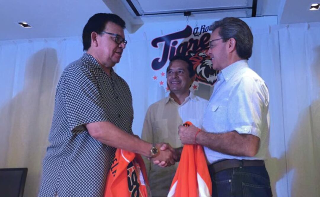 El club perteneció al empresario Carlos Peralta y su familia por 62 años. Foto: Cortesía Club de Baseball Tigres de Quintana Roo