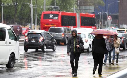 Activan alerta amarilla en siete delegaciones por lluvia y granizo