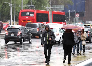 Activan alerta amarilla en siete delegaciones por lluvia y granizo
