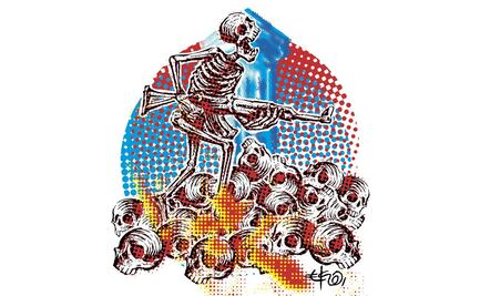 “Tanto cuerpo, tanta fosa, tanto estar oliendo aquel olor…”