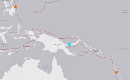 Un terremoto de magnitud 6.0 sacude la región oriental de Papúa Nueva Guinea