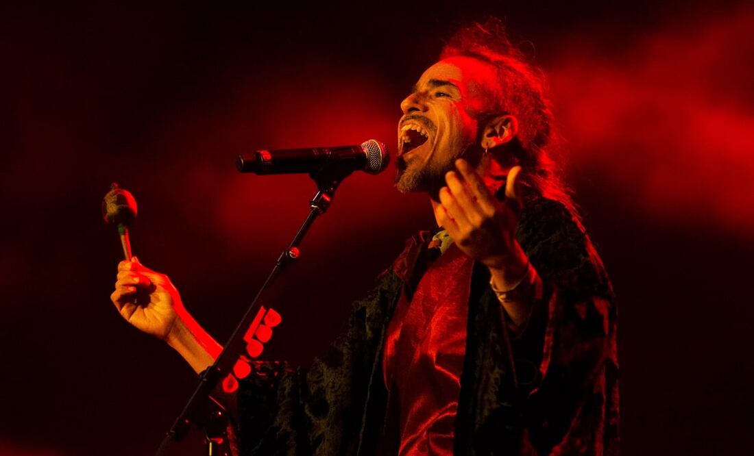 Rubén Albarrán, vocalista de Café Tacvba. Foto: AP