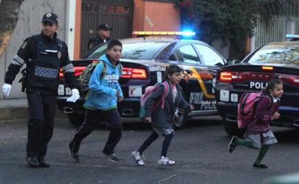 Vigilan 18 mil policías el regreso a clases en la CDMX