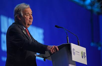 Compromisos contra cambio climático "están vacíos": secretario de la ONU