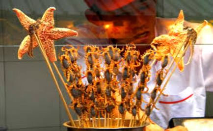 No más brochetas de escorpiones 