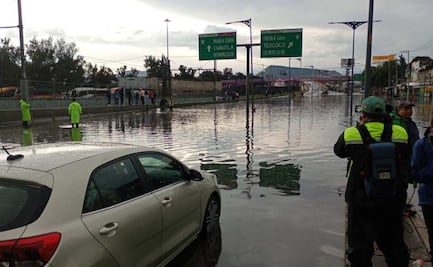 Fuertes lluvias impactan a la CDMX; Iztapalapa, la alcaldía más afectada