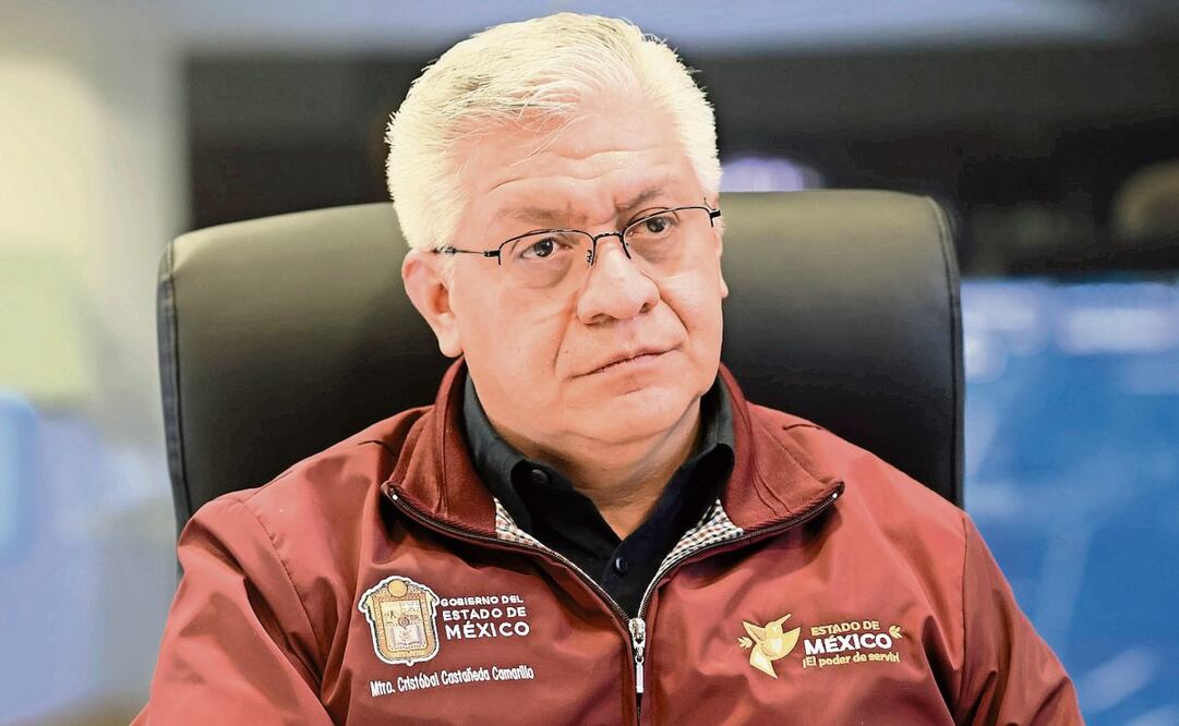 El secretario de Seguridad del Estado de México afirmó que trabaja estratégicamente con las entidades colindantes, como Guerrero y Michoacán. (18/02/2025) Foto: Alejandro Vargas | El Universal