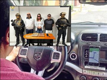 Chofer de app acepta viaje en la MH y lo detienen con pasajeros que llevaban droga; SSC lo libera