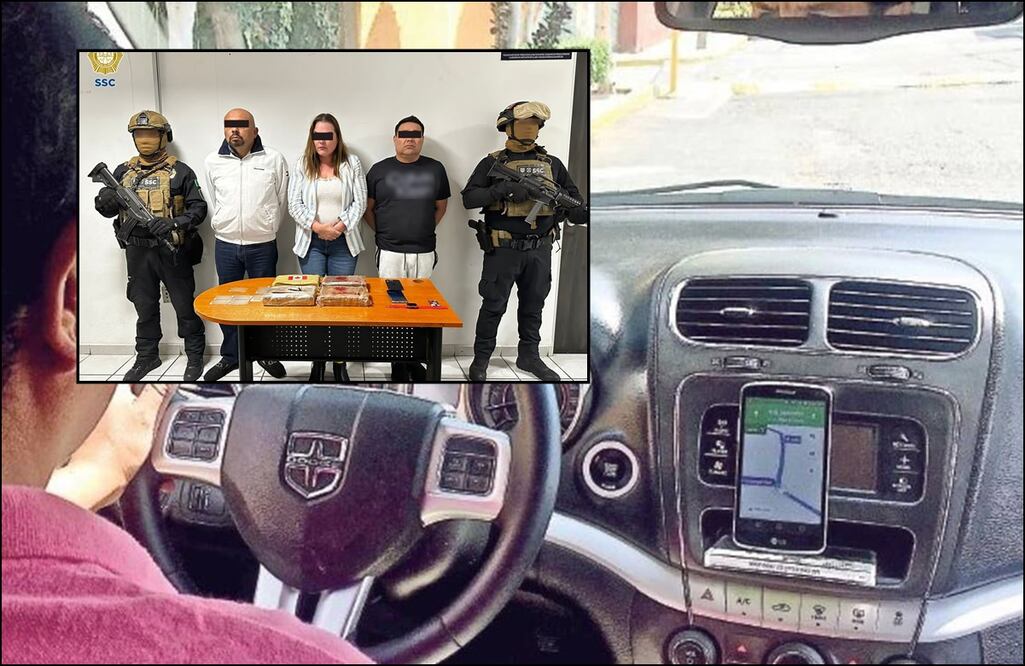 Los atrapan con droga en la Miguel Hidalgo. FOTO: Especial/ EL UNIVERSAL/