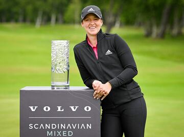Golfista Linn Grant, primera mujer en la historia en ganar un torneo europeo masculino