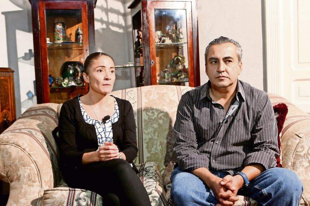 Los padres de Monserrat Paredes, la ciclista que fue privada de la vida el año pasado por un accidente de microbús, repudian trabajo de (ARCHIVO EL UNIVERSAL)