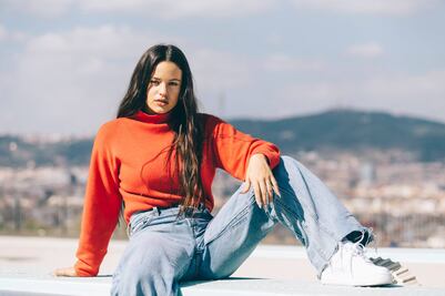 Así es el vestido galáctico de Rosalía