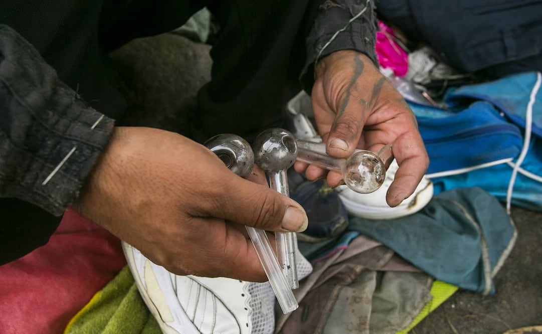 Algunos consumidores de drogas desconocen que el fentanilo viene mezclado con las sustancias que adquieren. Foto: Aimée Melo/EL UNIVERSAL 