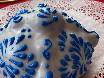 Este es el pan de muerto que quizo ser de Talavera