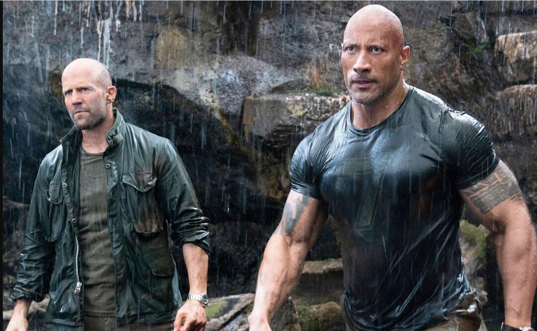 Dwayne Johnson y Jason Statham. Foto: Europa Press