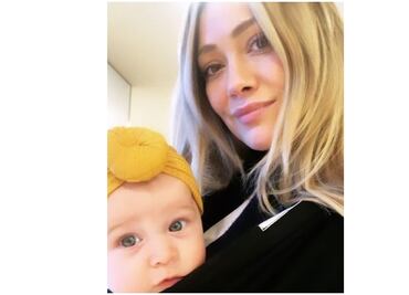 Hilary Duff comparte video de cuando dio a luz en su casa