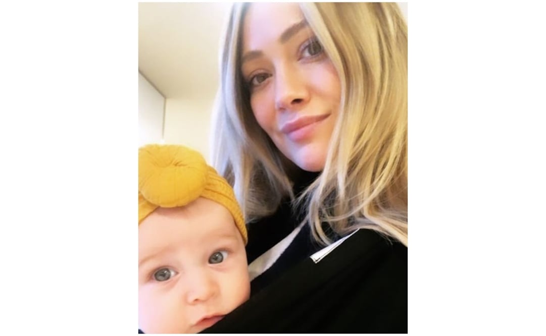 Hilary Duff y su hija. Foto: Instagram