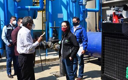 Entrega Gobierno de la CDMX planta potabilizadora de agua en Tláhuac