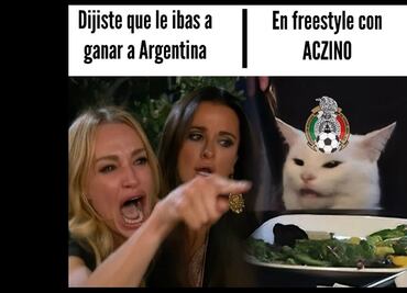 Los memes de la goleada de Argentina 4-0 a México