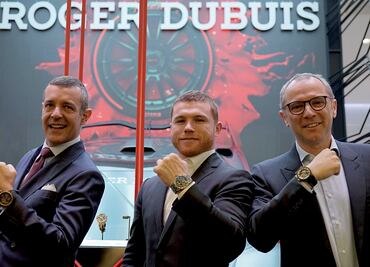 El Canelo y Roger Dubuis asestan un gancho perfecto
