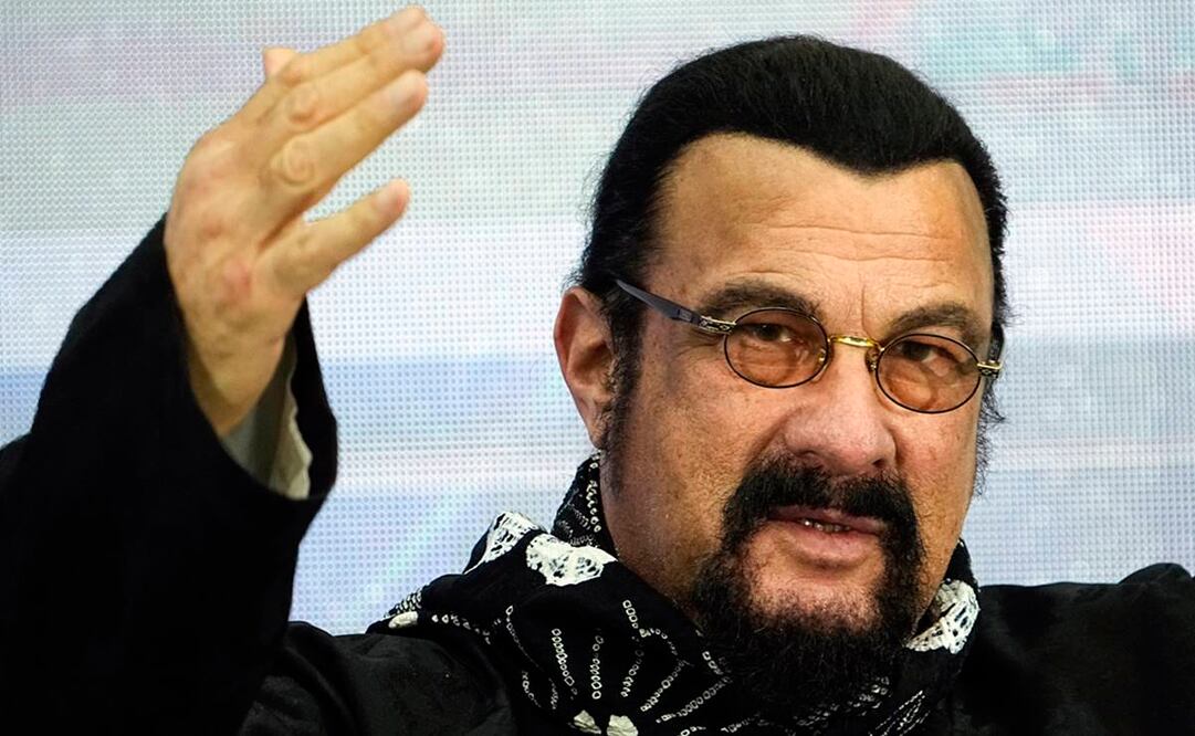 Steven Seagal, ícono del cine de artes marciales. Foto: AP