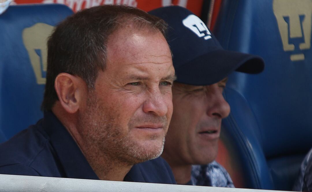 Andrés Lillini en el partido entre Pumas y Rayados - FOTO: Carlos Mejía / El Universal