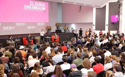 Cuestionan a Claudia Sheinbaum sobre caso Rébsamen y NAIM en la Ibero