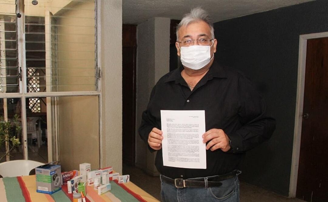 Jorge Camacho is 50-yeard-old Mexican who survived COVID-19 - Photo: File photo/EFE