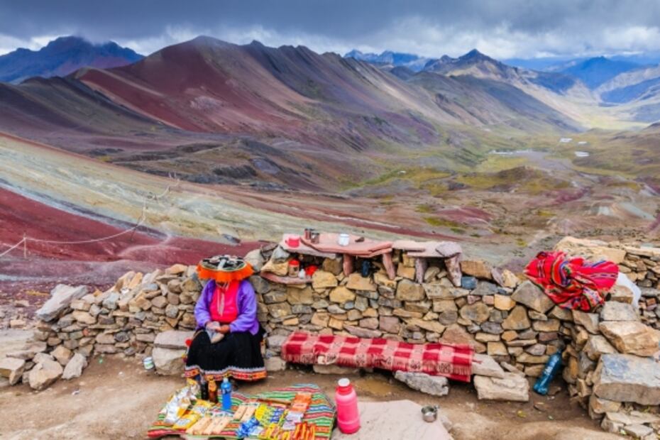 Así es la montaña de los siete colores de Perú