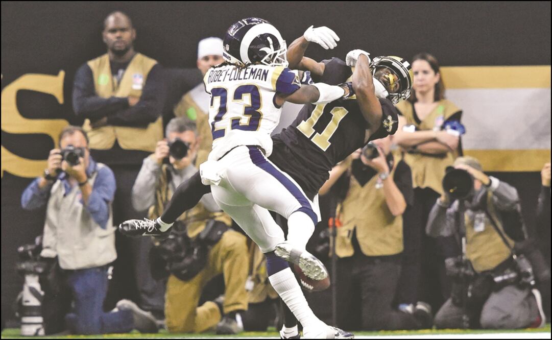 Han pasado 11 días desde que la ahora reconocida “ interferencia no marcada ” ocurrió en la Final de la NFC. Foto: Reuters