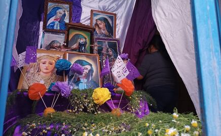 Callejón del Buche, tradición de luto por el Viernes de Dolores en San Luis Potosí
