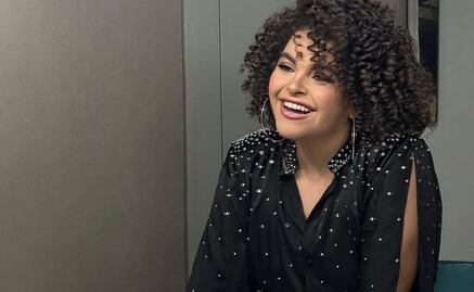 El look “brillante” de Lucerito Mijares en el concierto de sus papás 