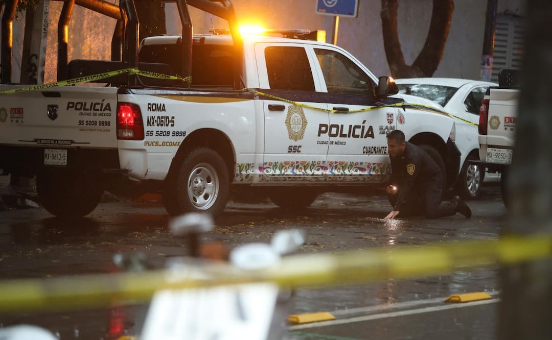 Testigos aseguran que lo venían siguiendo sujetos en moto. | Foto: Valente Rosas.