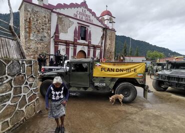 Instalan albergue para damnificados del sismo en Oaxaca