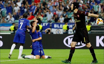 Chelsea aplasta al Arsenal y es campeón de la Europa League