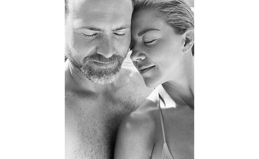 Fernanda Castillo y Erik Hayser. Foto: Instagram 