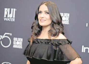 Le echan los perros a Salma Hayek en Croacia