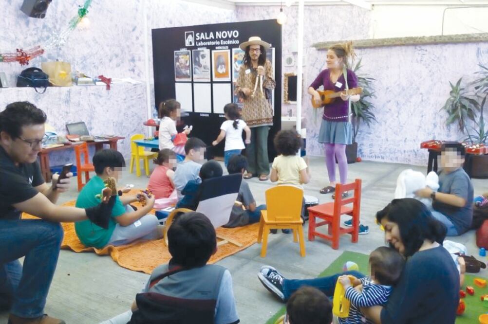 Las actividades, que son gratuitas, incluyen danzaterapia, música y cuentos. (JANET MÉRIDA. EL UNIVERSAL)