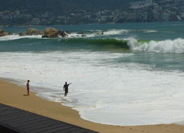 Prevén aumento de mar de fondo