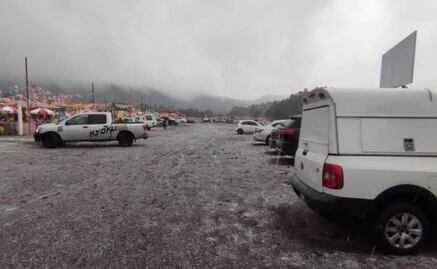 ¿Blanca Navidad en el Ajusco? Autoridades piden extremar precauciones por hielo y aguanieve