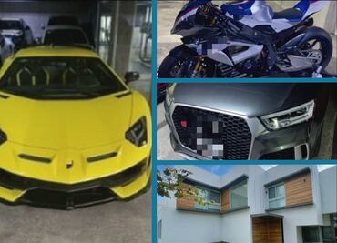 Cuánto cuestan los autos de lujo del Mencho