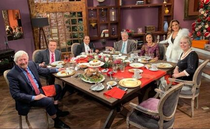 Daniel Bisogno reaparece en la mesa navideña de "Ventaneando"