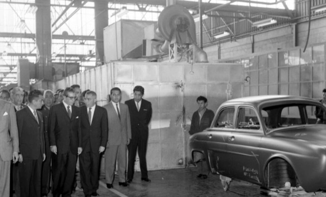 Renault hecho en Ciudad Sahagún, Hidalgo.
Foto: Mediateca INAH
