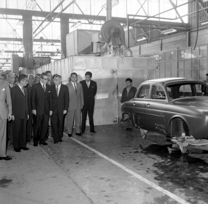 Renault hecho en Ciudad Sahagún, Hidalgo.
Foto: Mediateca INAH