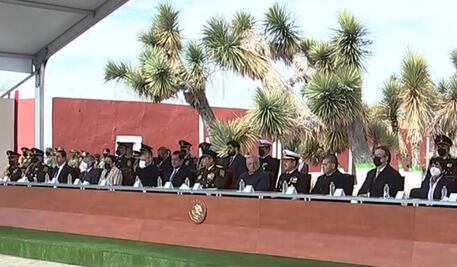 Encabeza AMLO ceremonia del 109 aniversario del Ejército Mexicano