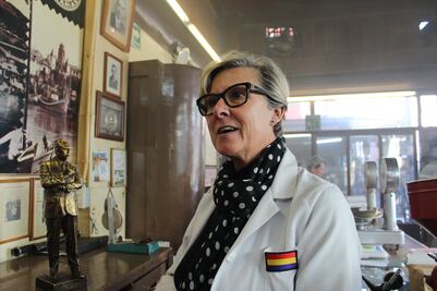 Una calle de españoles en pleno centro de México