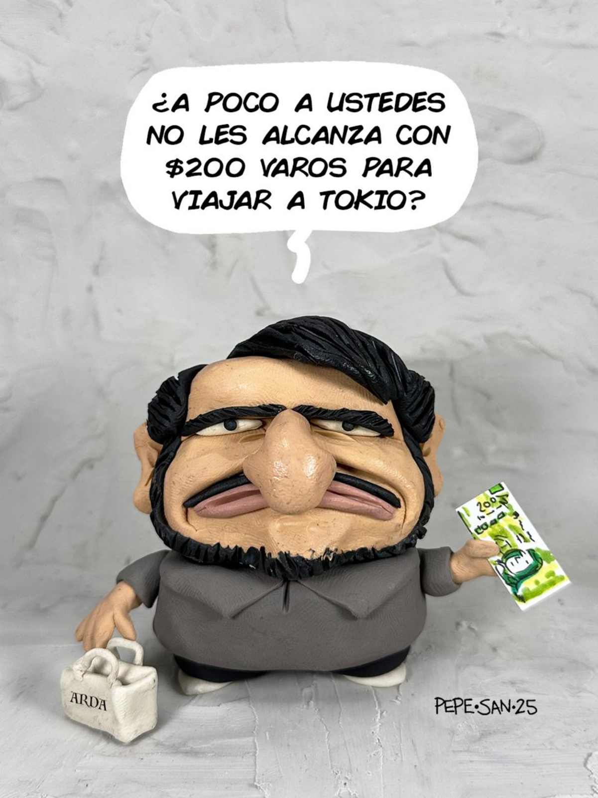 Cartón de Pepe San