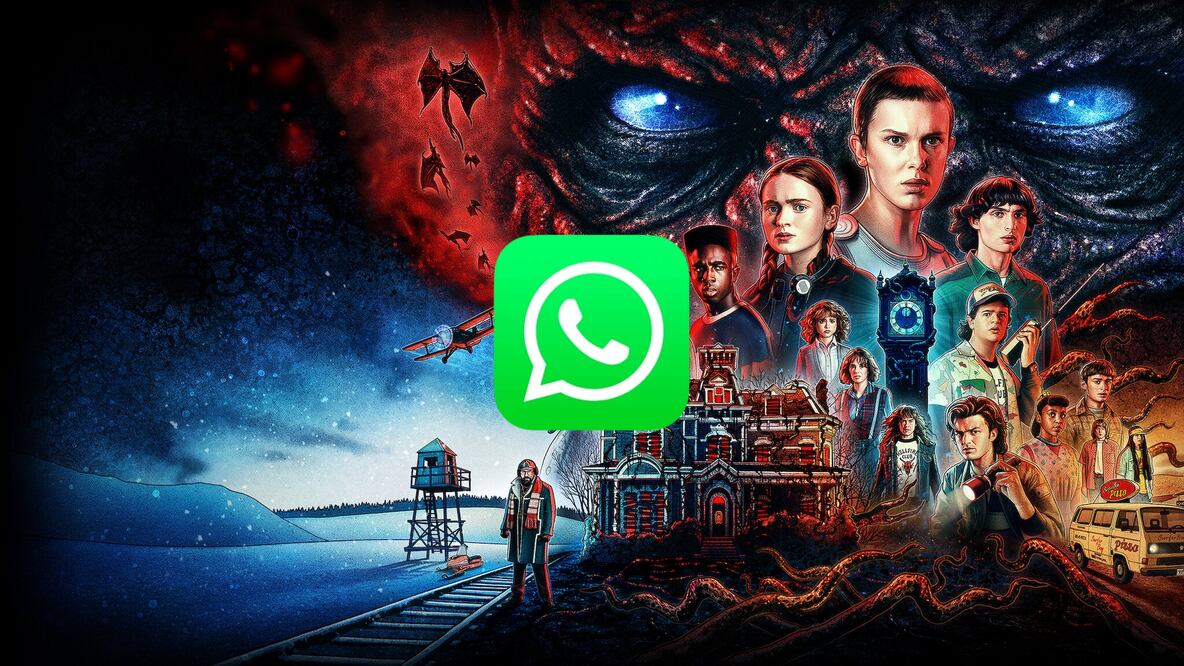 Con este tutorial, WhatsApp se viste al estilo de la serie de Netflix. Foto: Especial