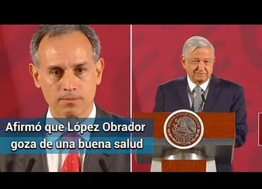 "La fuerza del Presidente es moral, no es una fuerza de contagio": López-Gatell